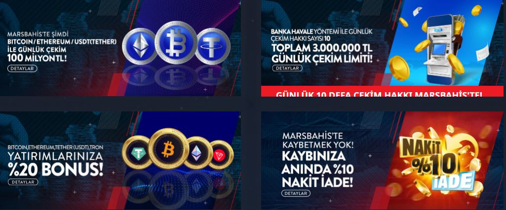 marsbahis bonusları